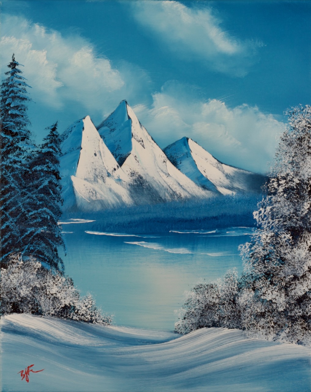 Winter Mountain Solitude