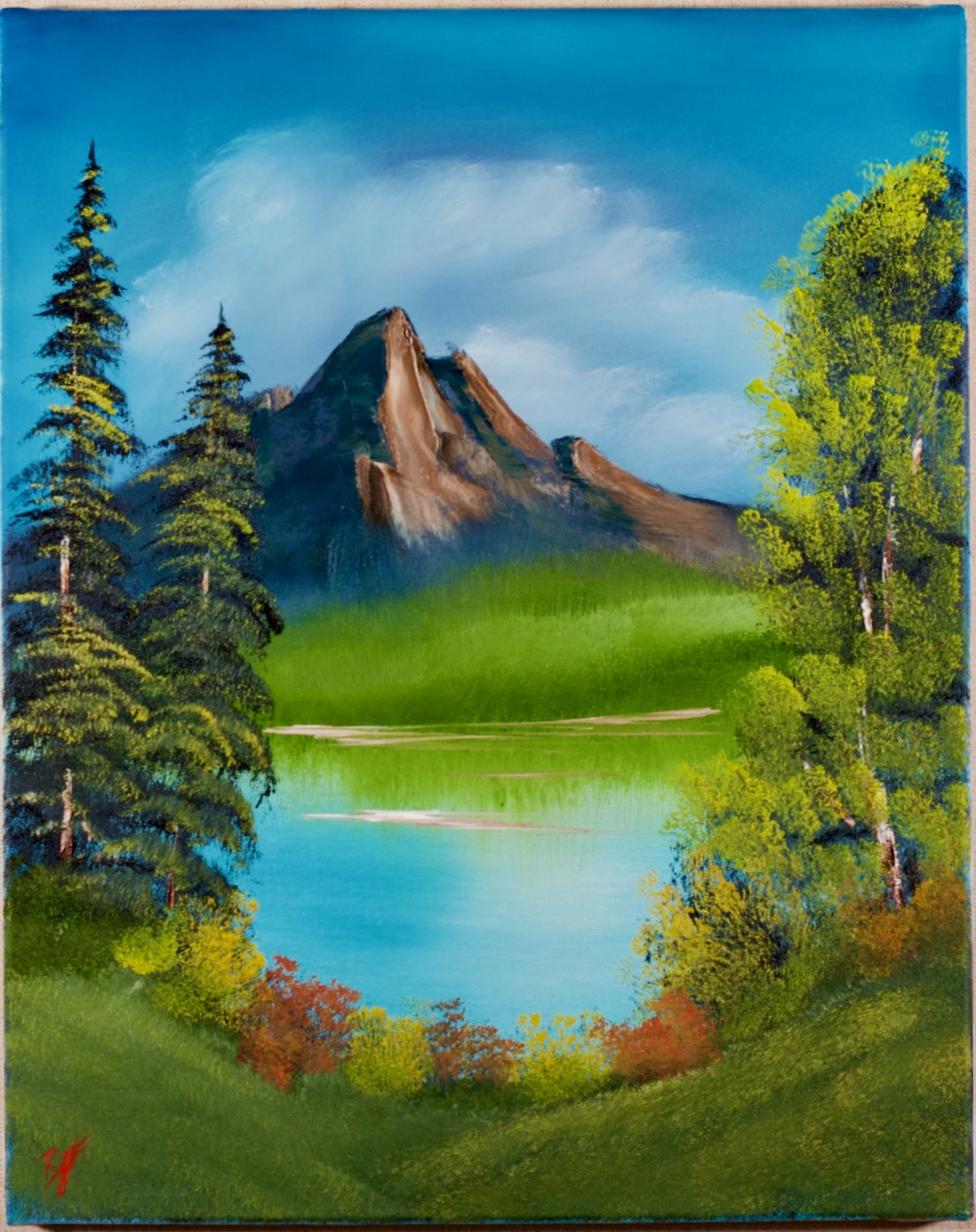 Mountain Lake Reflection II