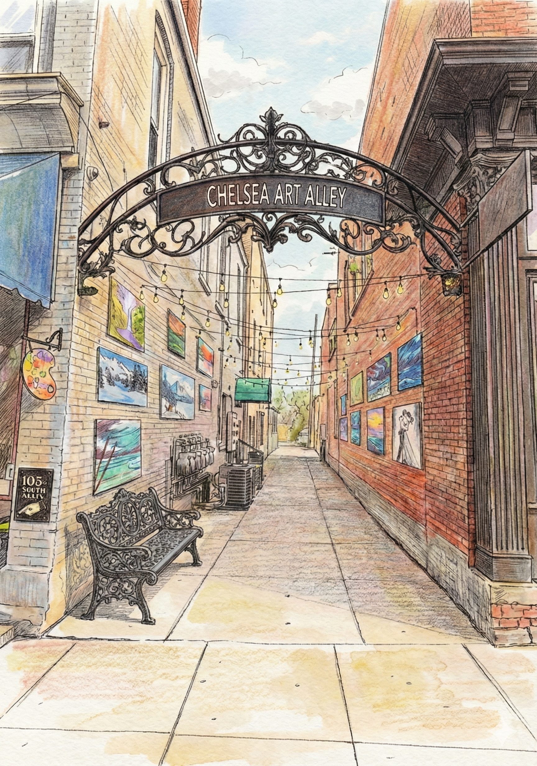 Chelsea Art Alley Representation